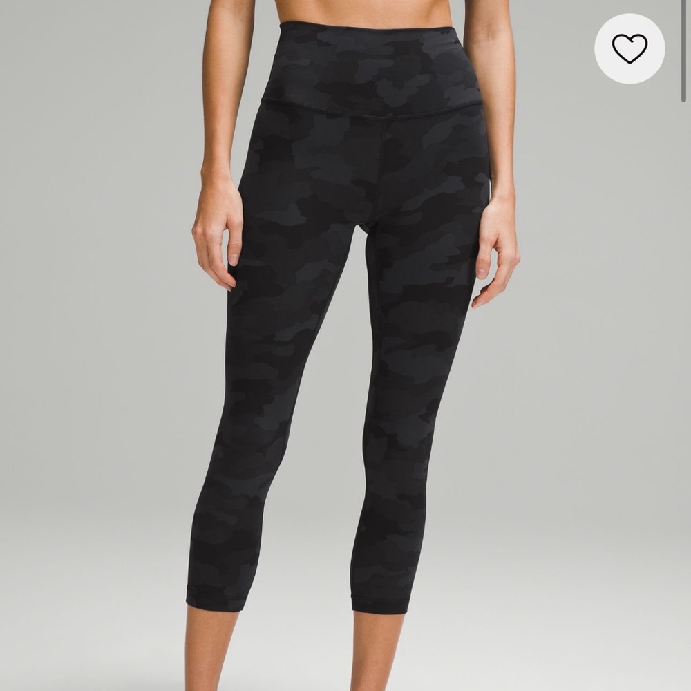 lululemon Align™ High-Rise Crop 23" deep camo